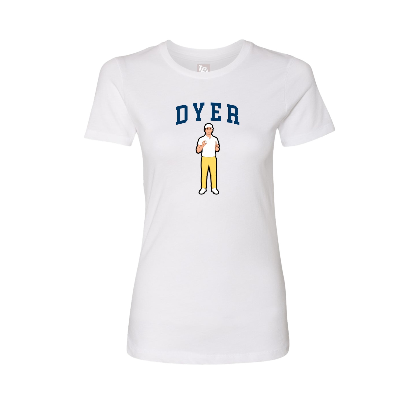 Fitted Women's Tee — Shirsey in White