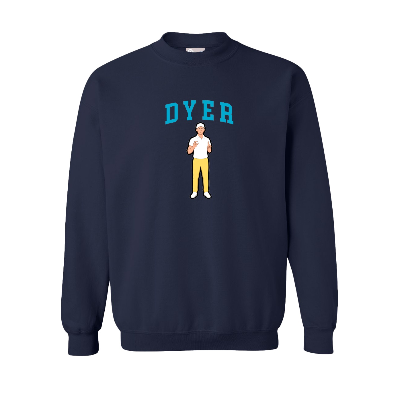 Fleece Crew — Shirsey in Navy