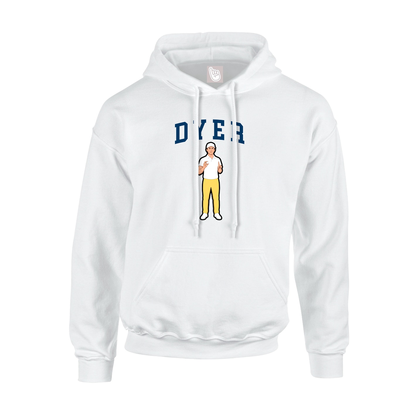 Youth Hoodie — Shirsey in White