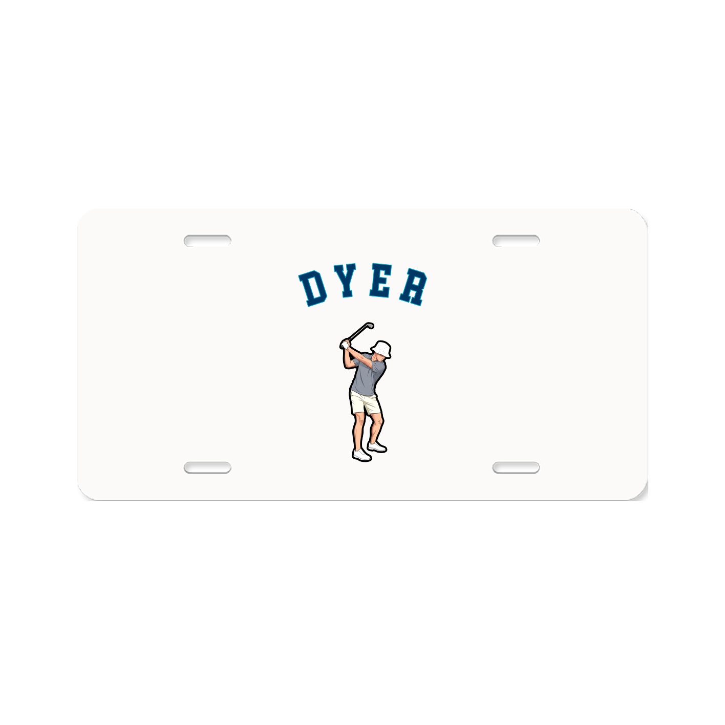License Plate — Shirsey Arch in Classic