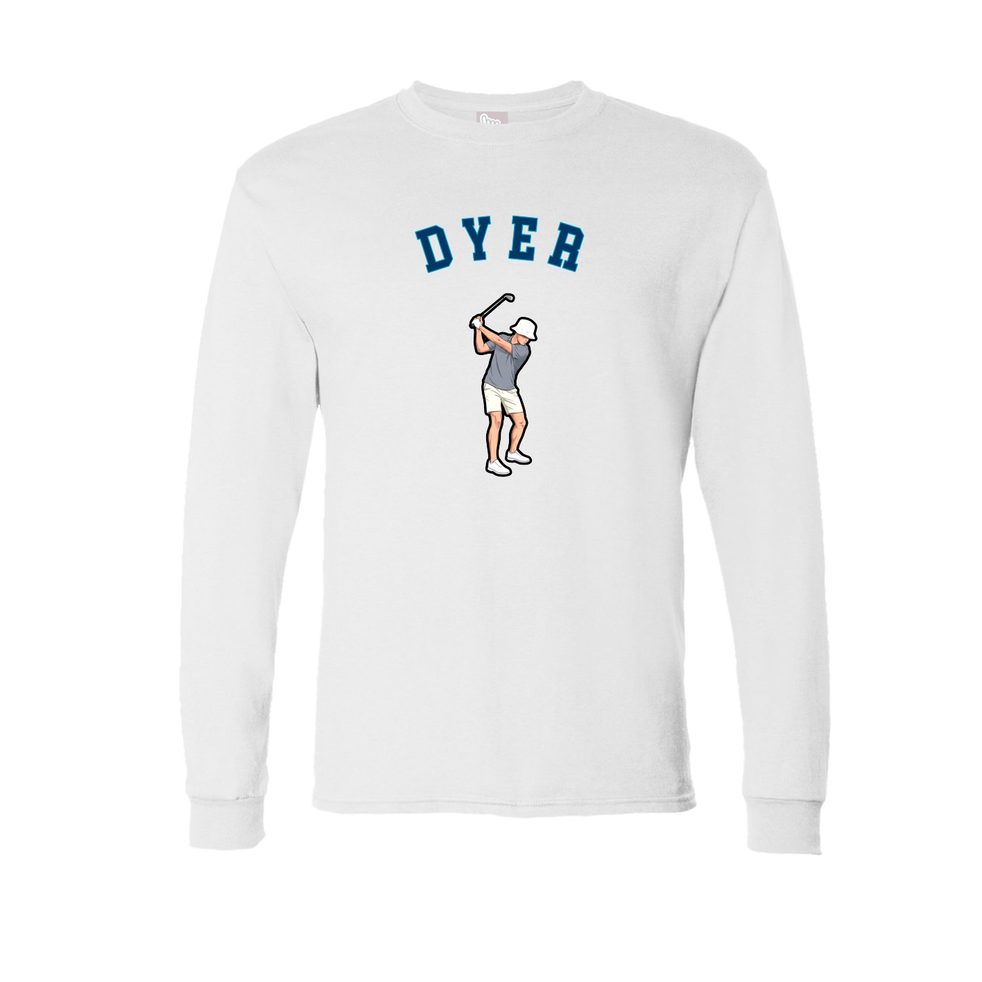 Long Sleeve Tee — Shirsey Arch in White
