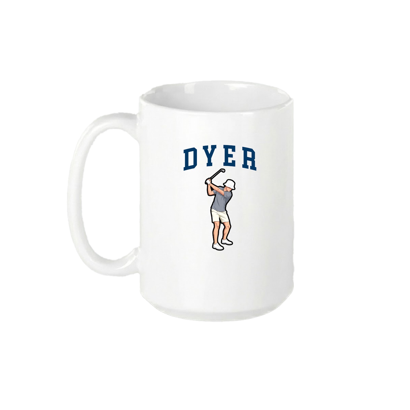 15oz Coffee Mug — Shirsey in White