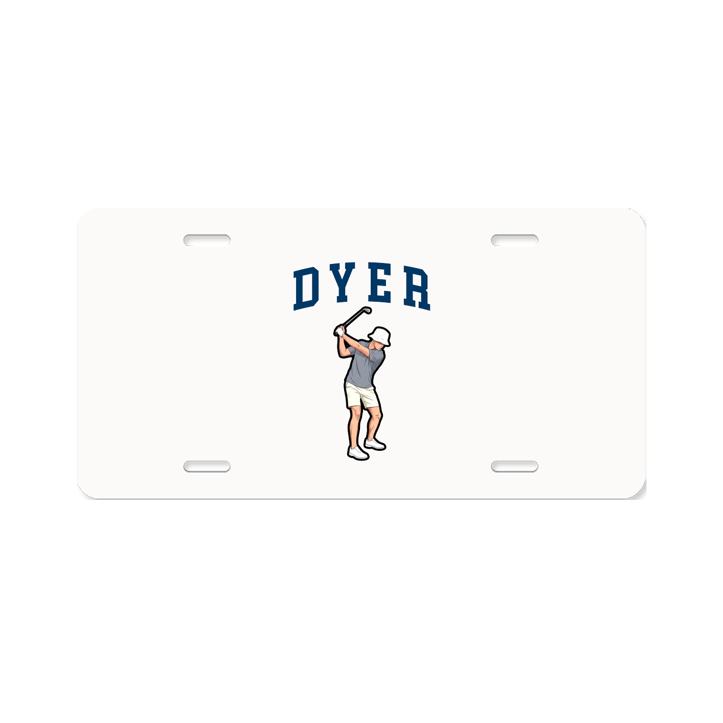 License Plate — Shirsey in Classic