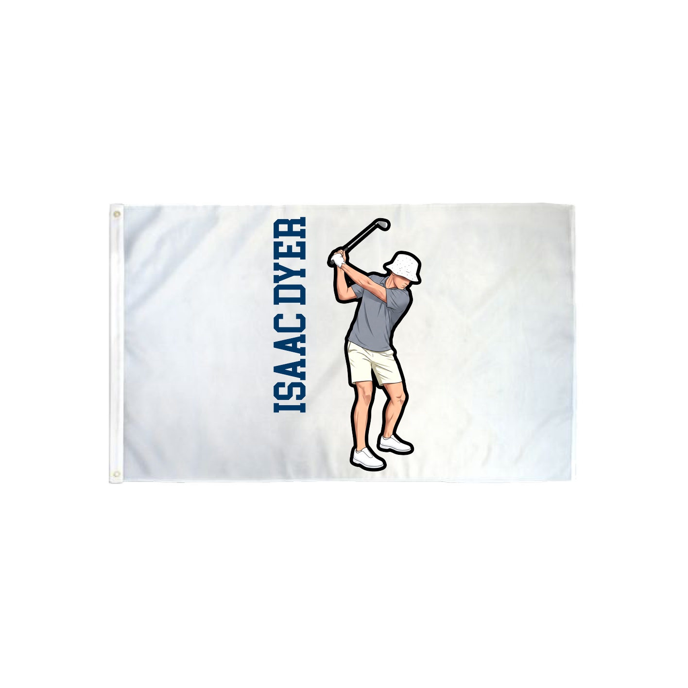 3x5 Flag — Name Vertical in Classic