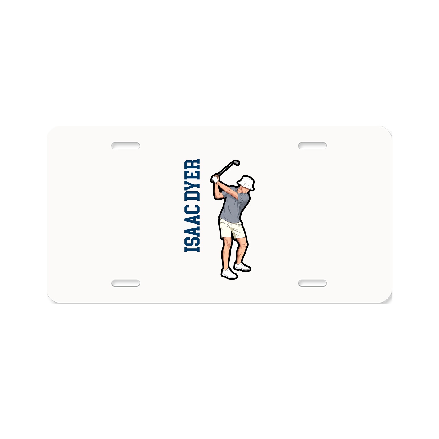Aluminum License Plate