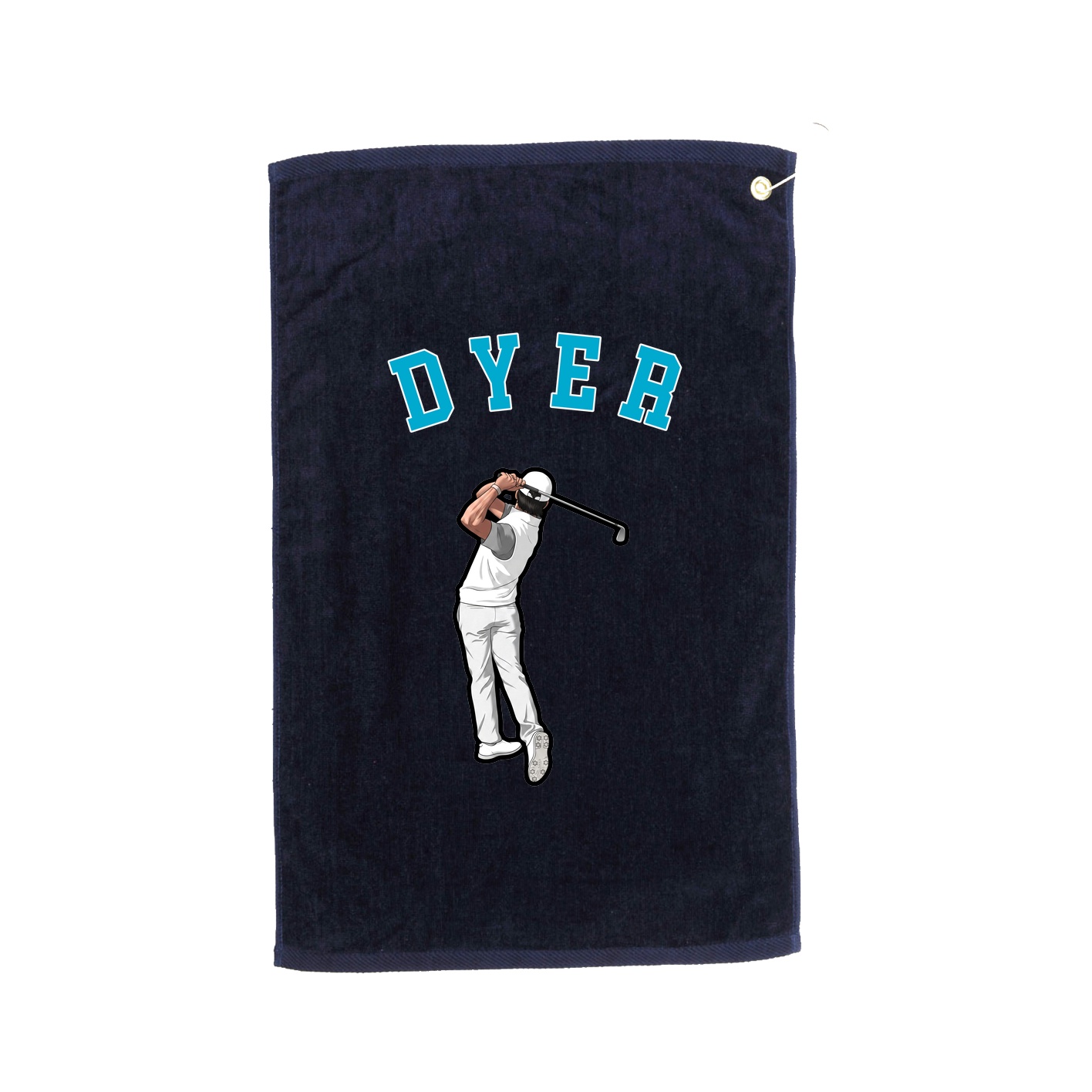 Golf Towel — Shirsey Arch in Navy