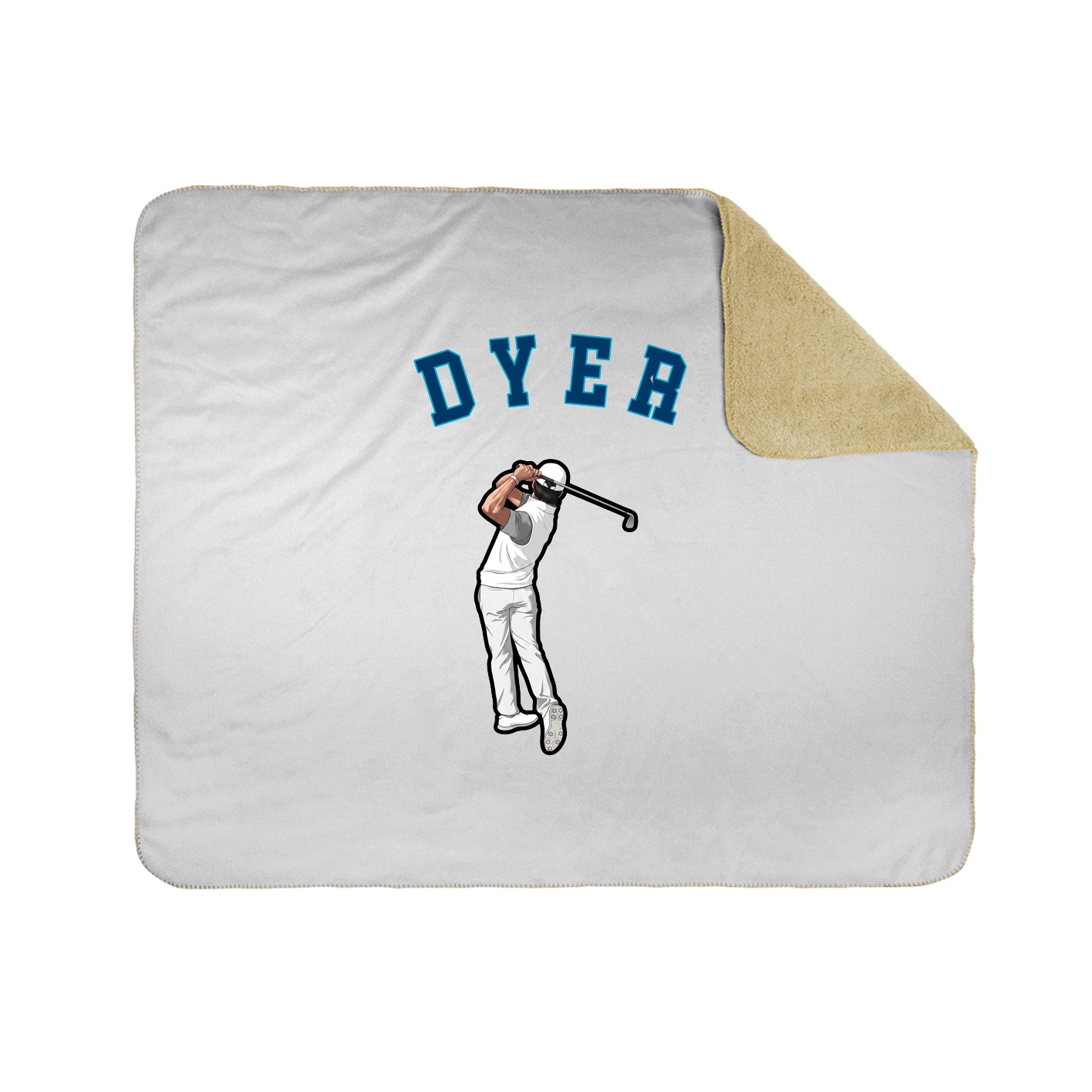 Throw Blanket — Shirsey Arch in White