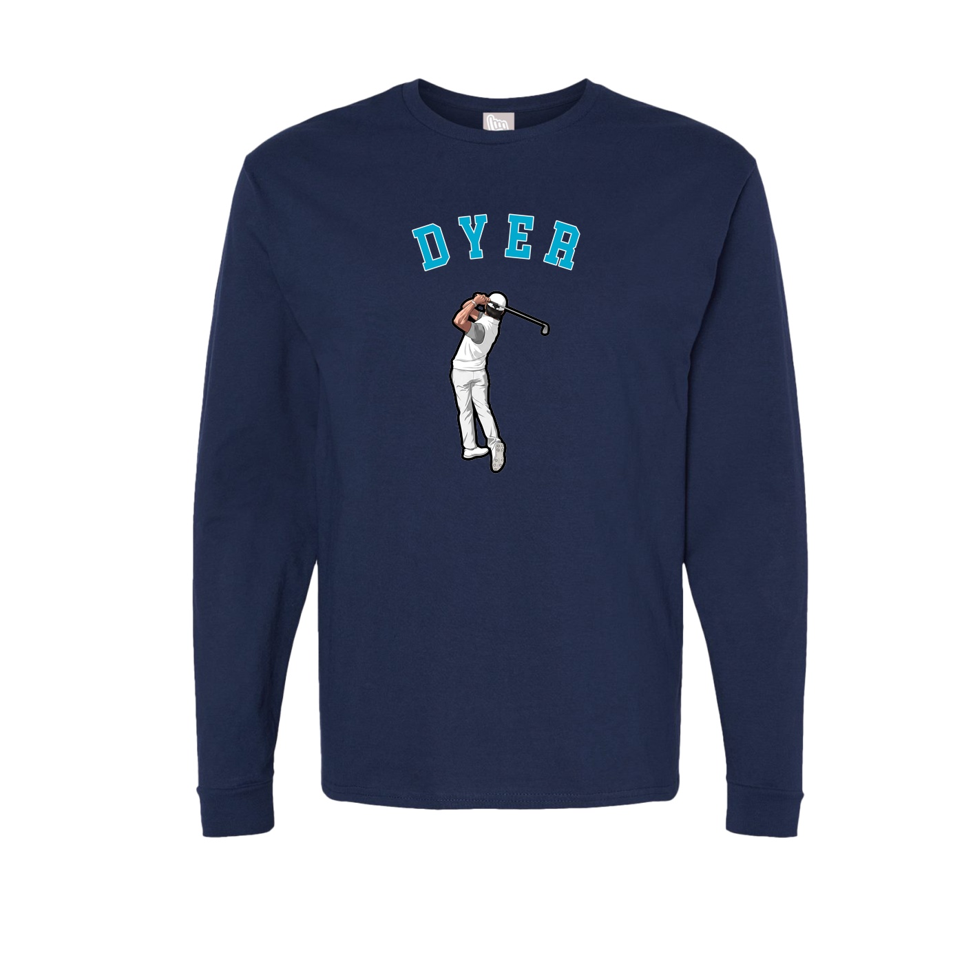Long Sleeve Tee — Shirsey Arch in Navy