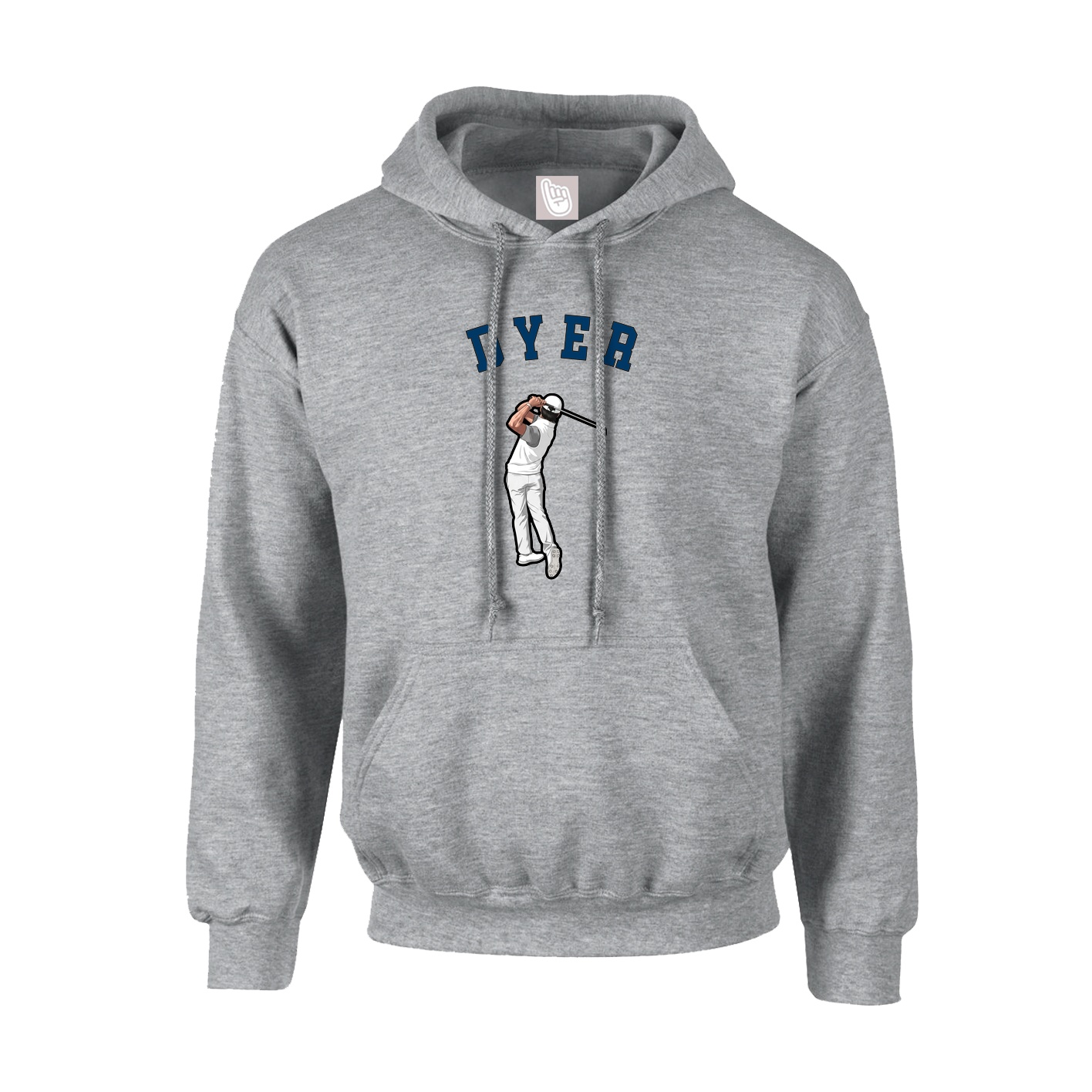 Youth Hoodie — Shirsey Arch in Grey