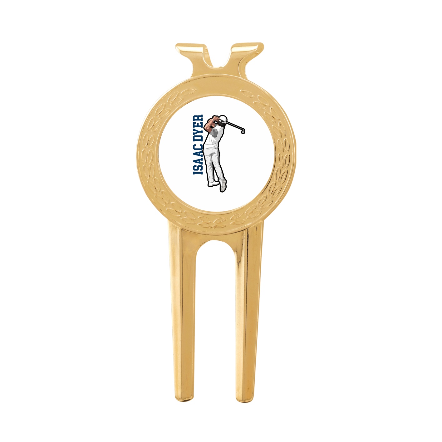 Divot Tool with Ball Marker — Name Vertical in Classic