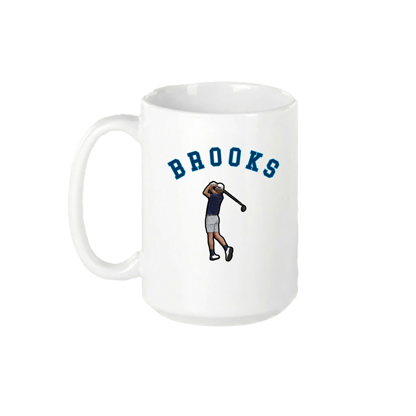 15oz Coffee Mug — Shirsey Arch in White