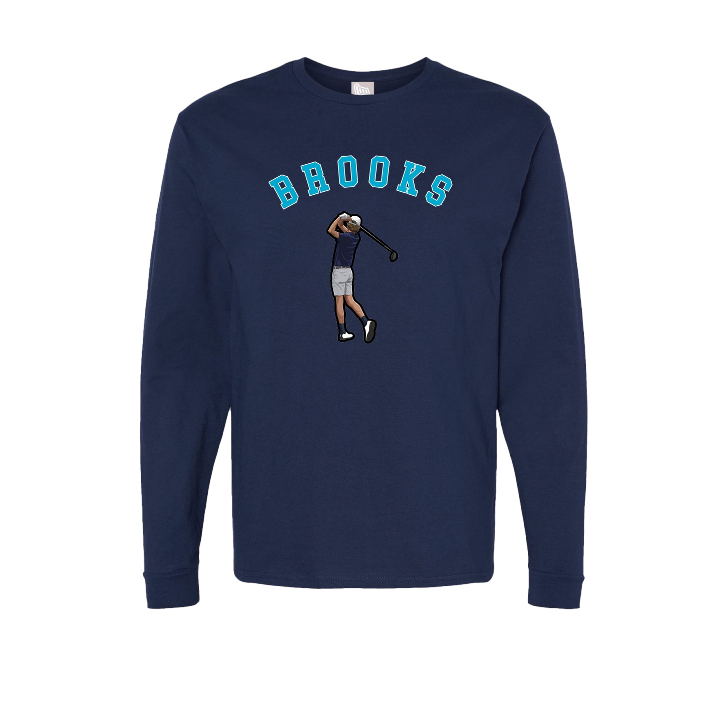 Long Sleeve Tee — Shirsey Arch in Navy