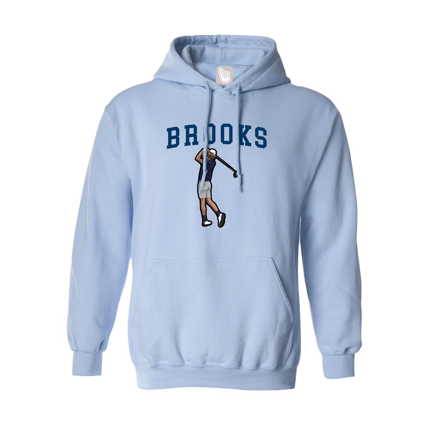 Hoodie — Shirsey in Light Blue