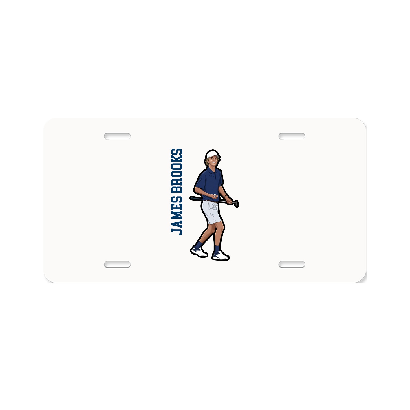 Aluminum License Plate