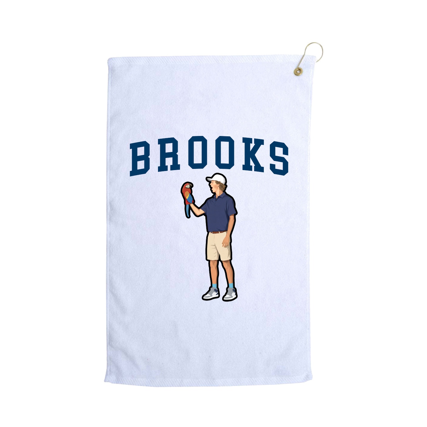 Golf Towel — Shirsey in White