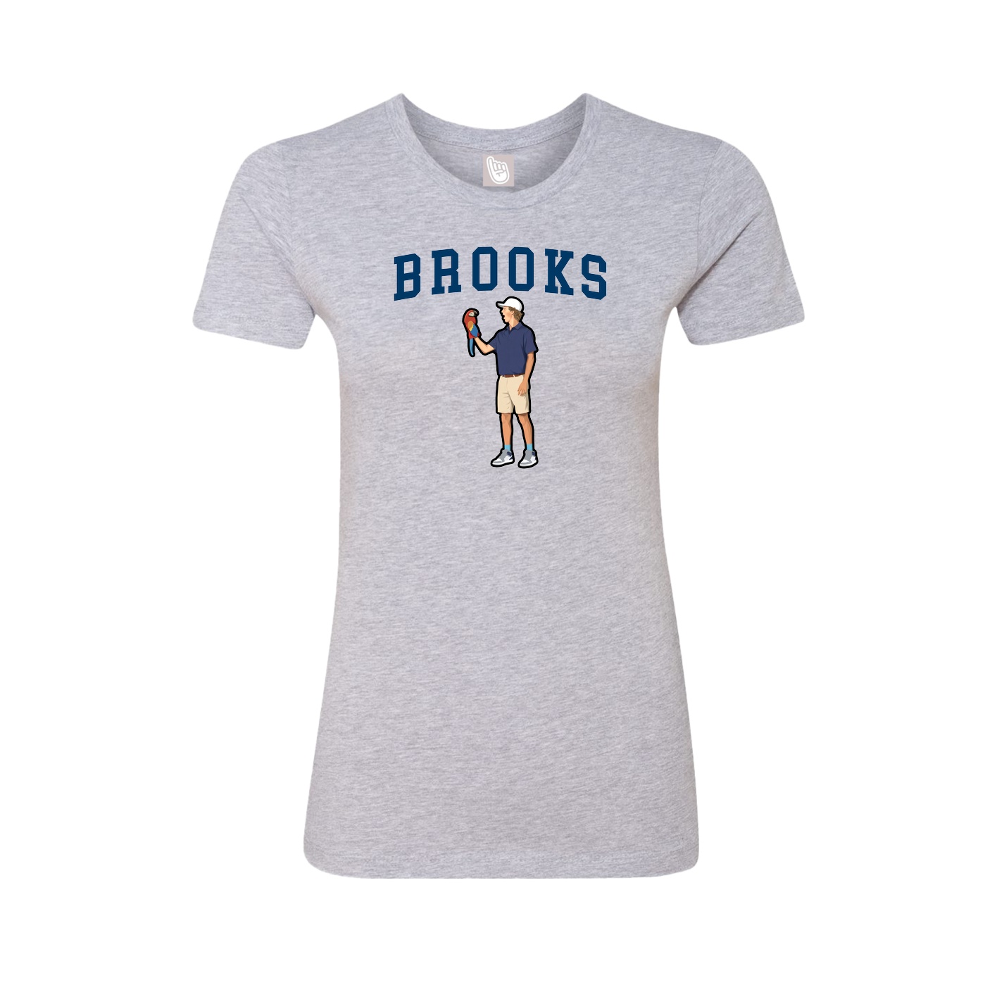 Fitted Women's Tee — Shirsey in Grey