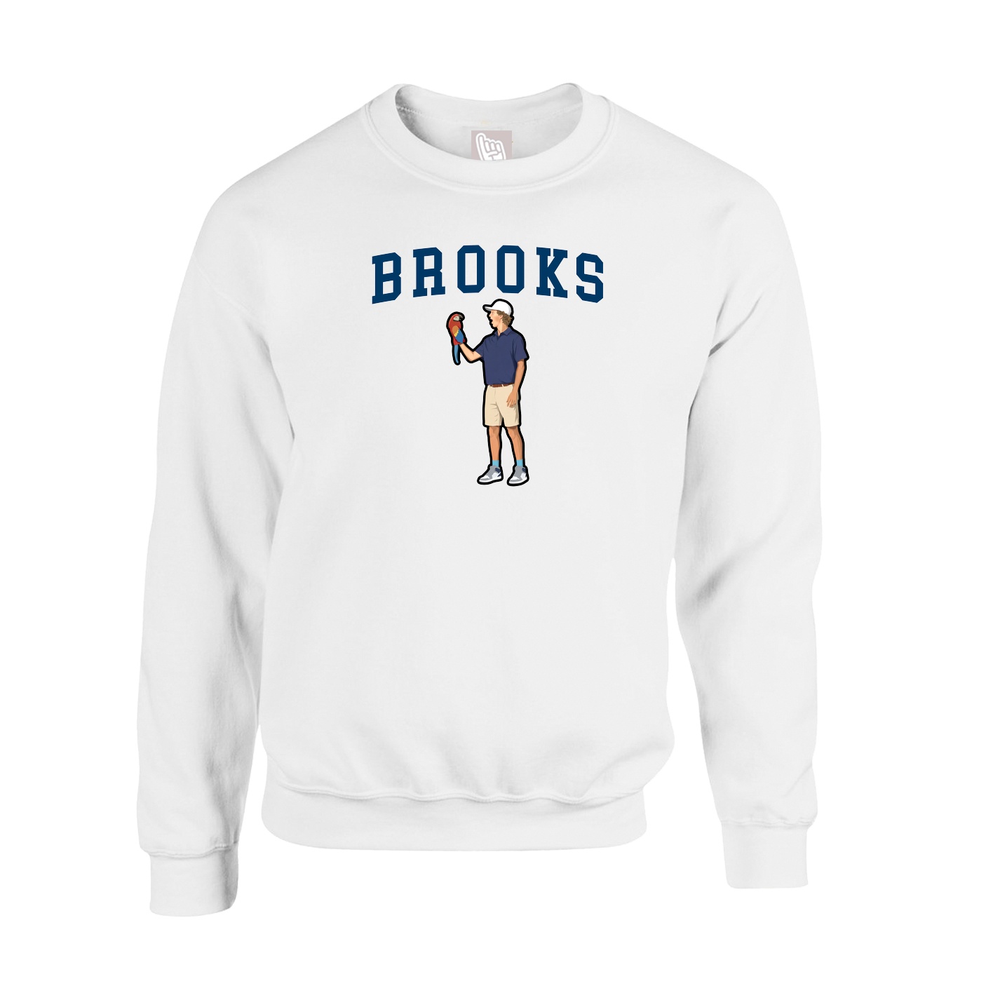Fleece Crew — Shirsey in White