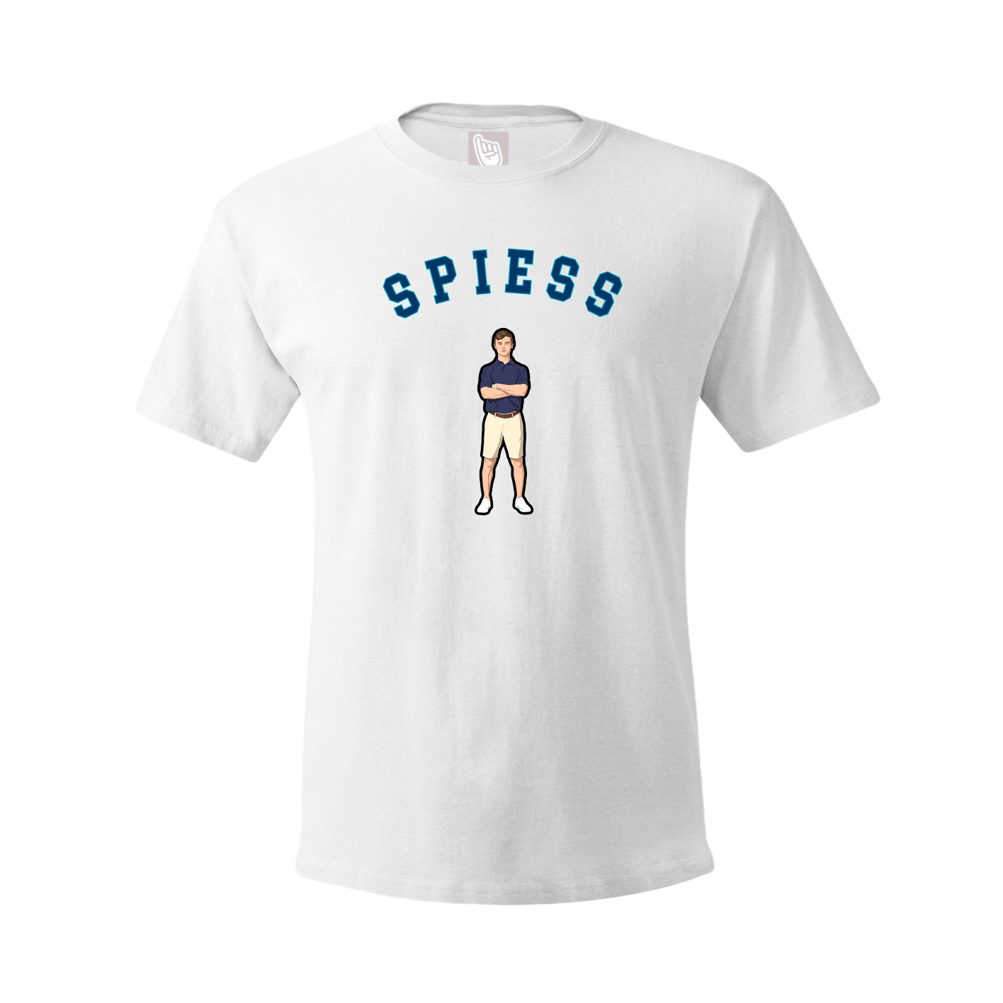 Youth Tee — Shirsey Arch in White