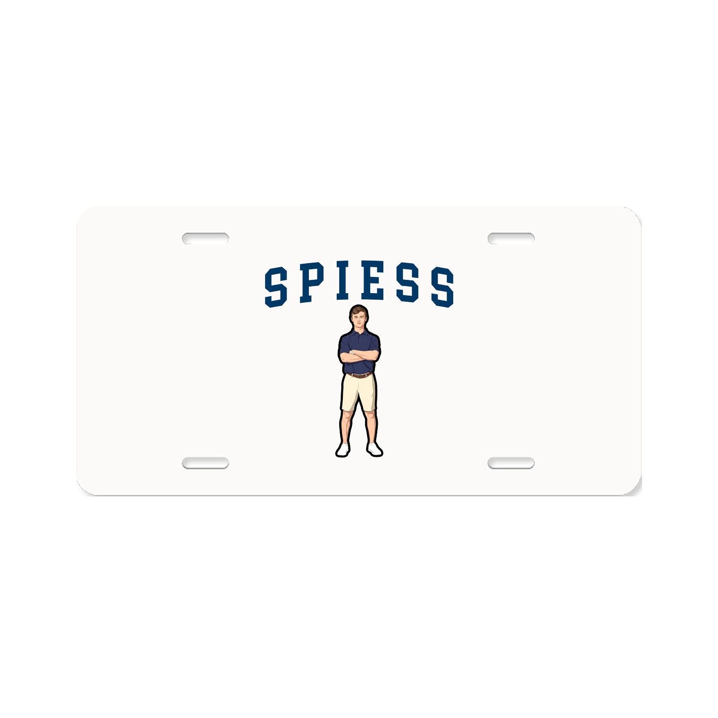 License Plate — Shirsey in Classic
