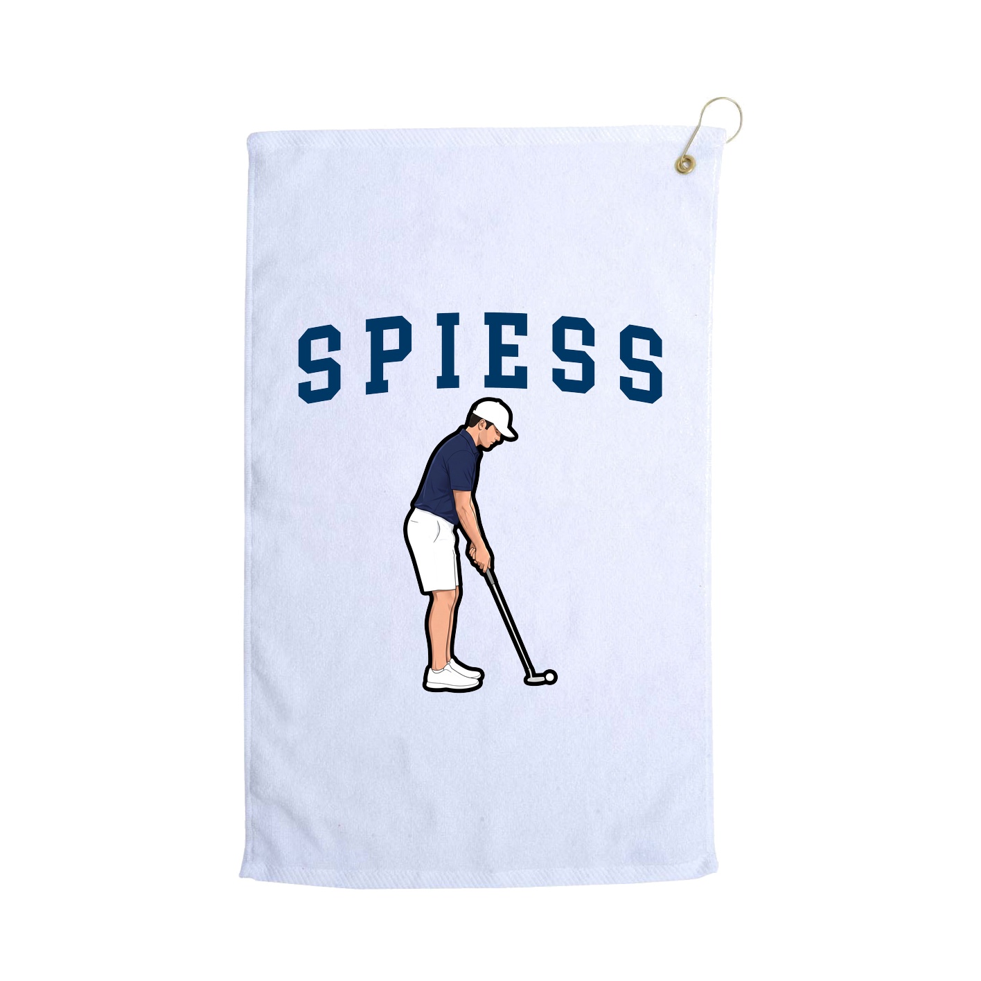 Golf Towel — Shirsey in White
