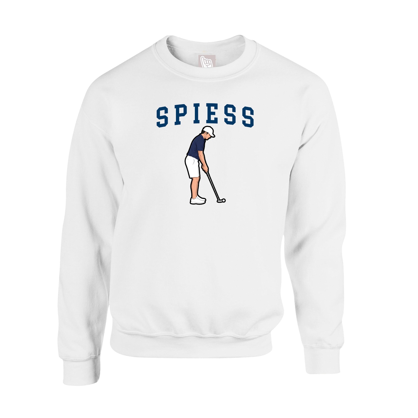 Fleece Crew — Shirsey in White