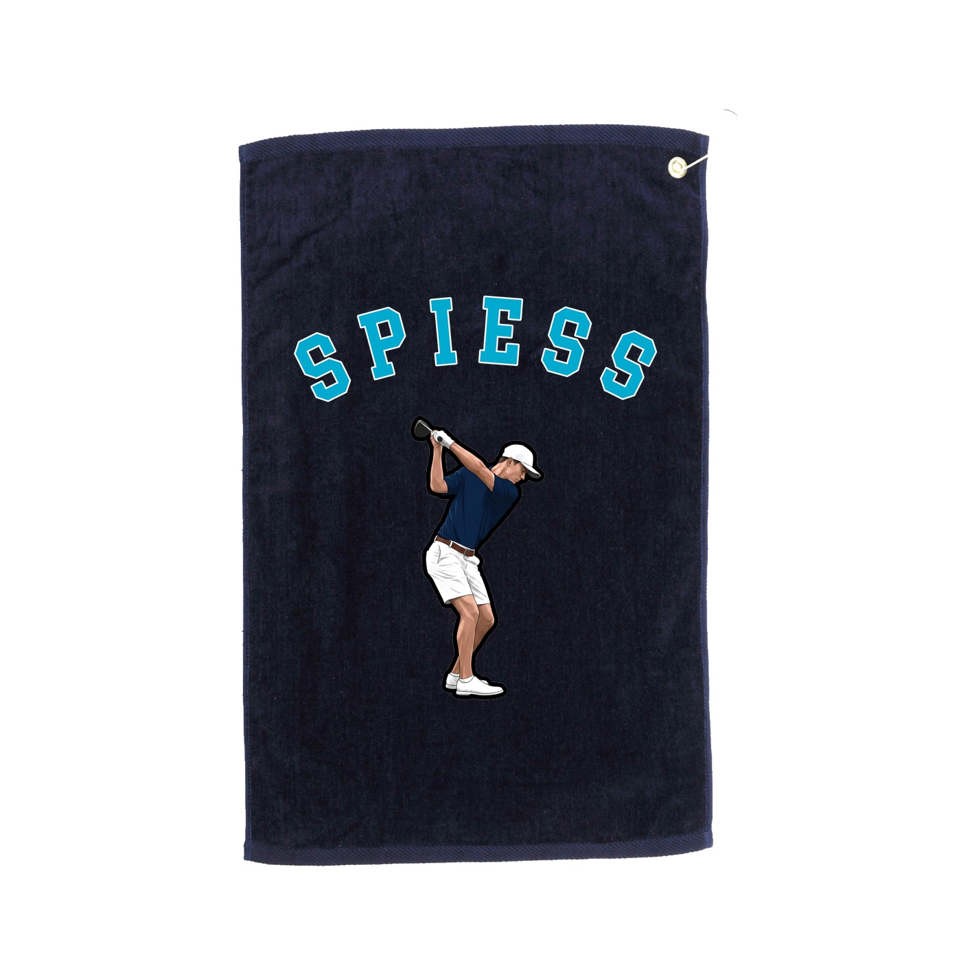 Golf Towel — Shirsey Arch in Navy