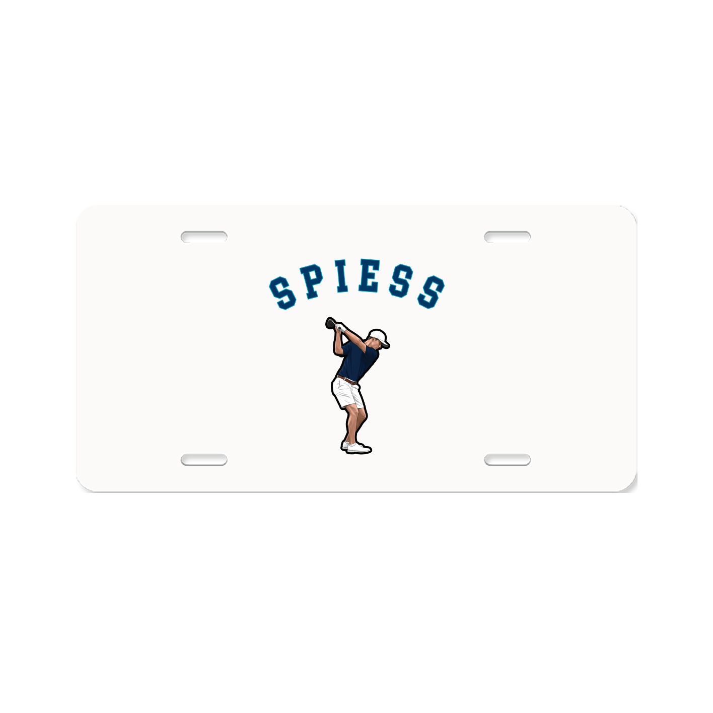 License Plate — Shirsey Arch in Classic