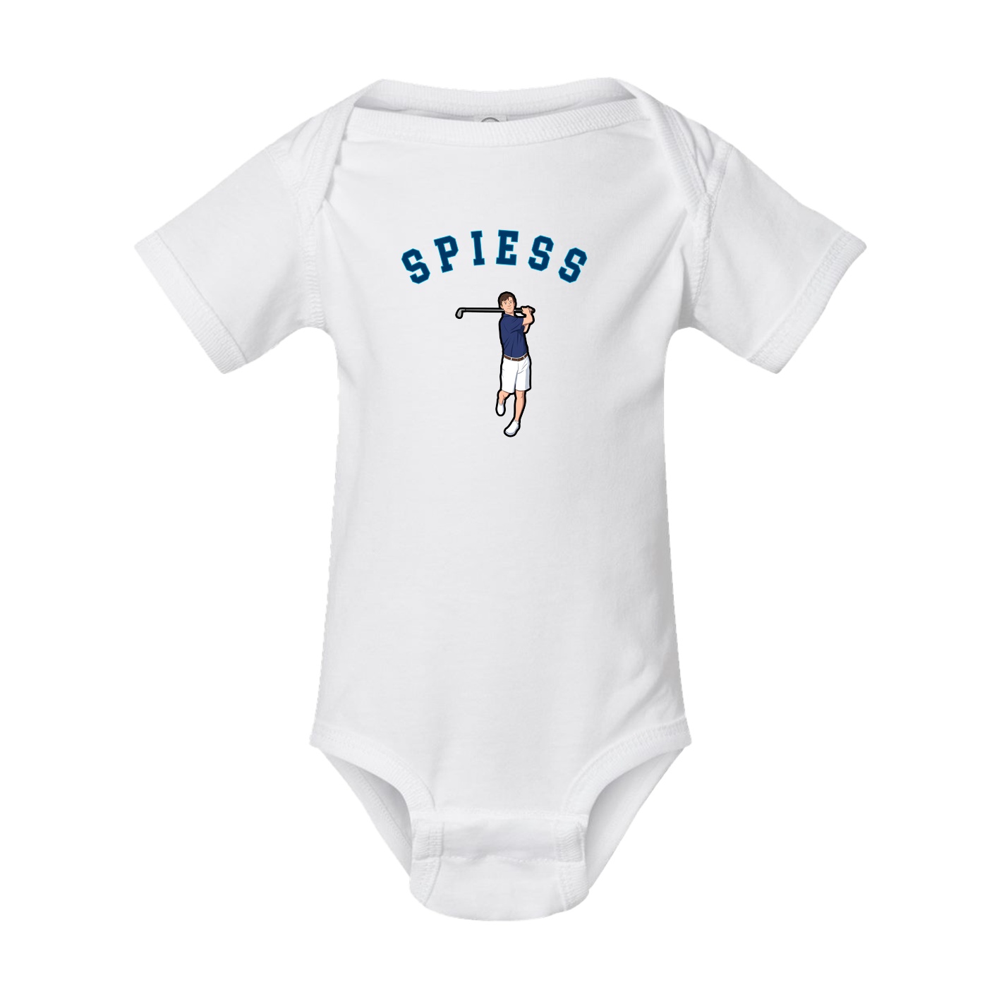 Baby Onesie — Shirsey Arch in White