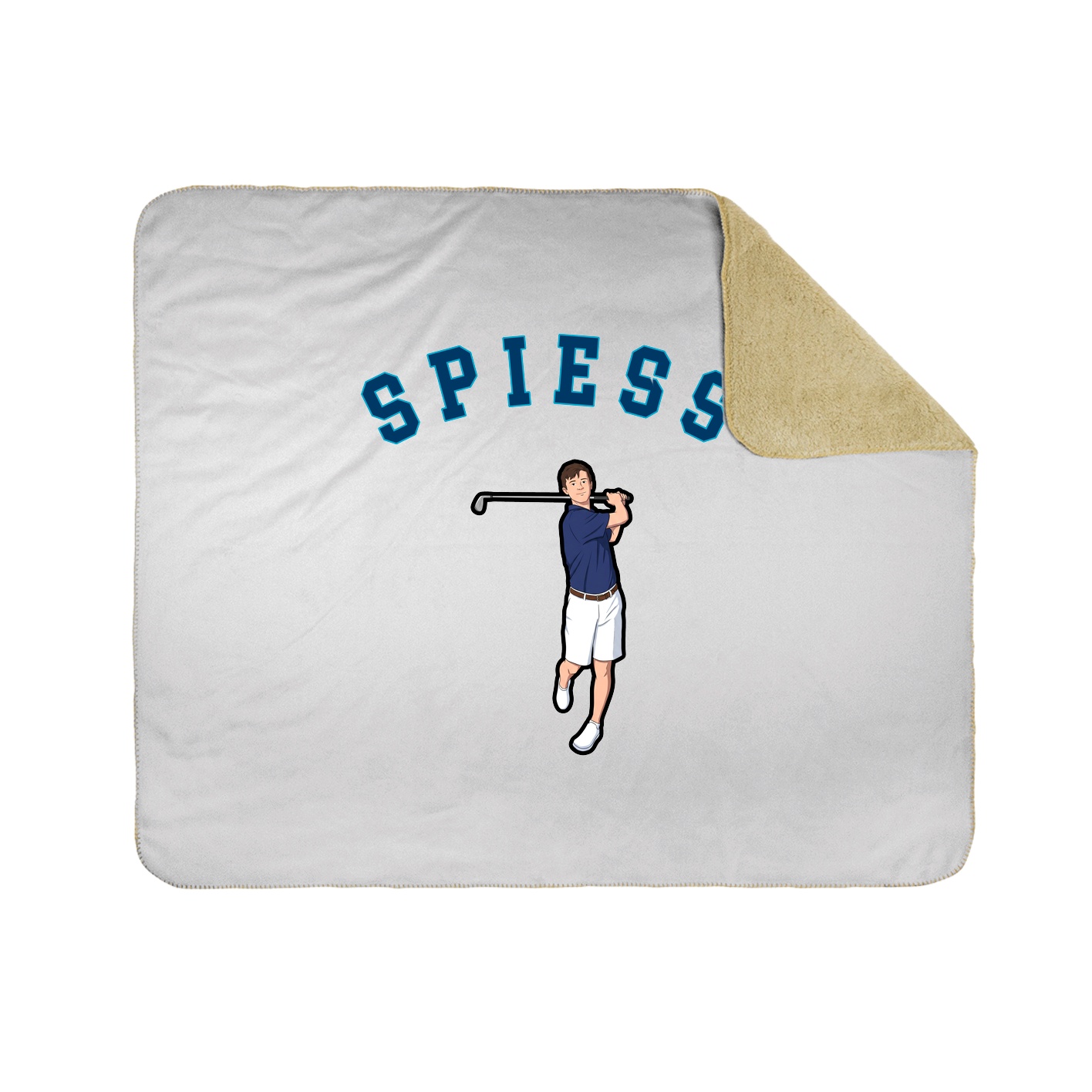 Throw Blanket — Shirsey Arch in White