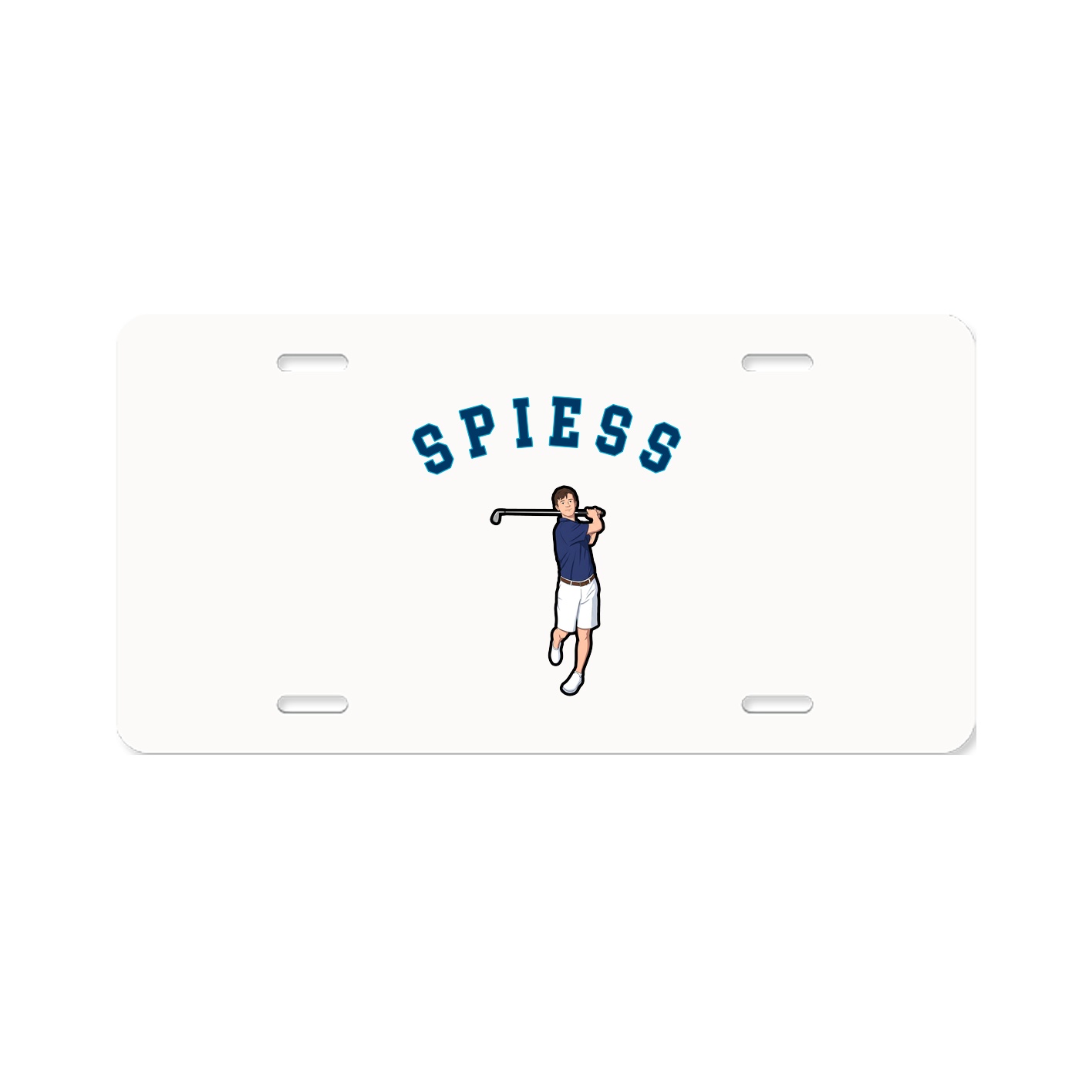 License Plate — Shirsey Arch in Classic