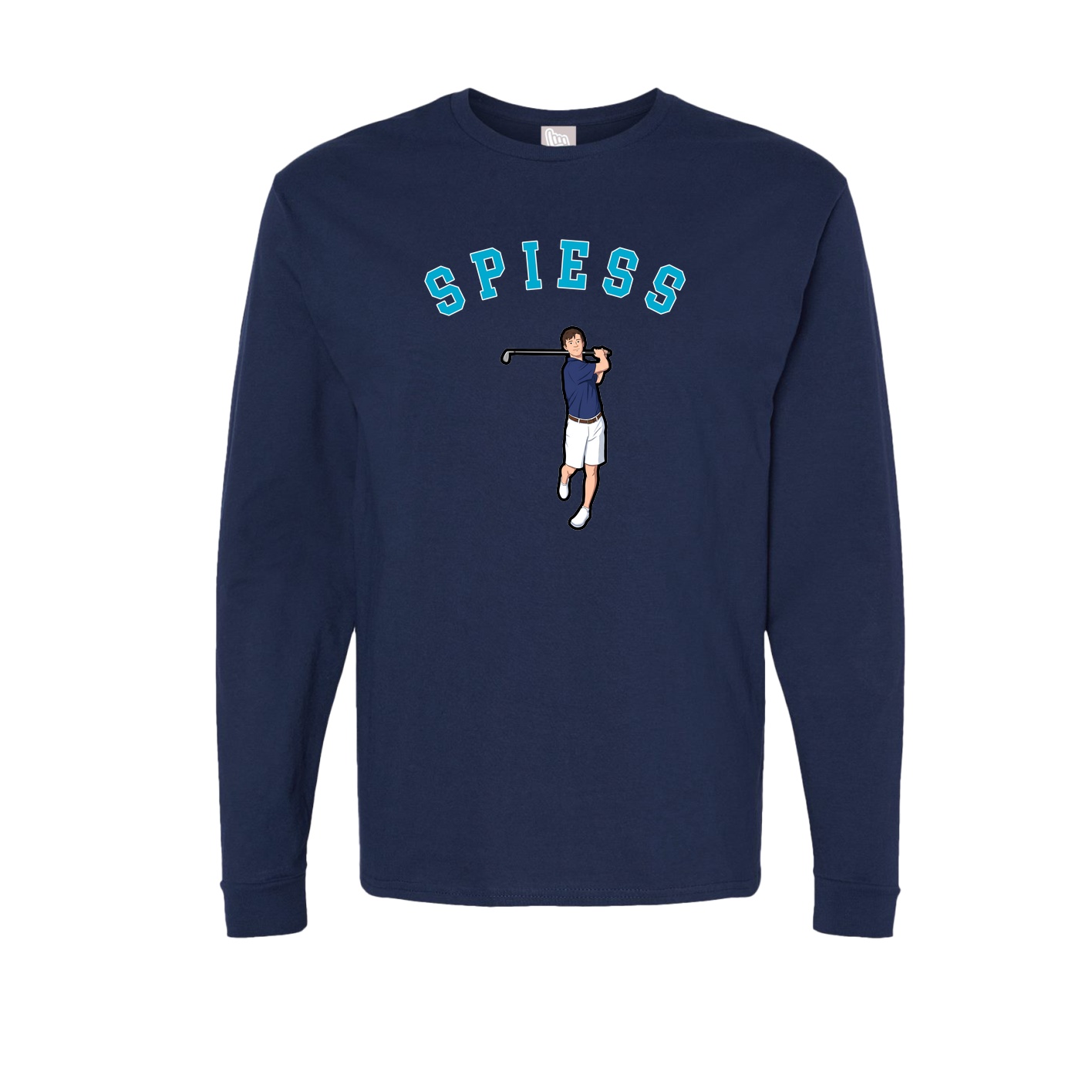Long Sleeve Tee — Shirsey Arch in Navy