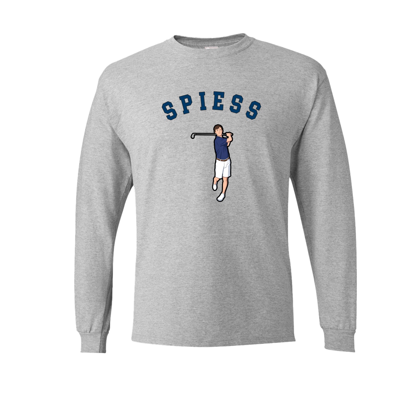 Long Sleeve Tee — Shirsey Arch in Grey
