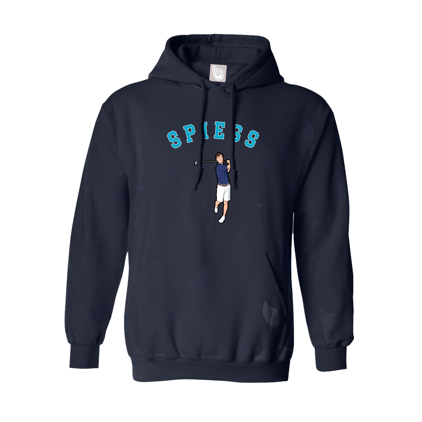Youth Hoodie — Shirsey Arch in Navy