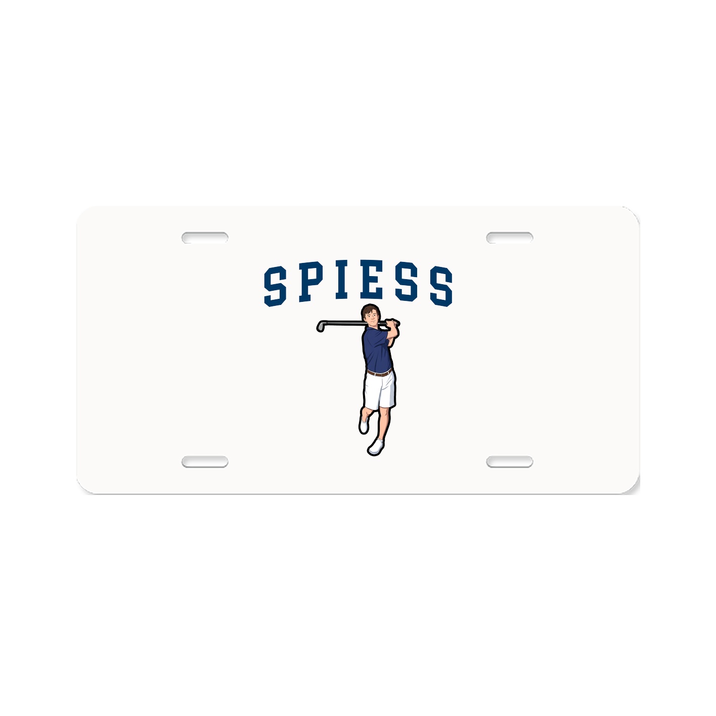 License Plate — Shirsey in Classic