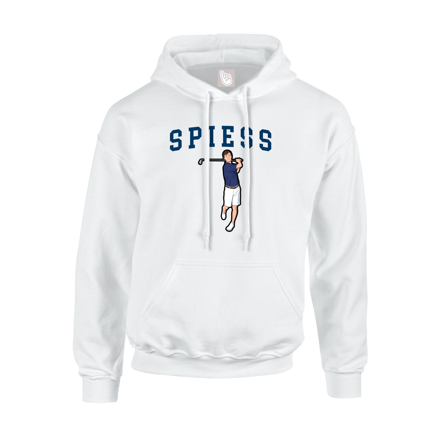 Hoodie — Shirsey in White