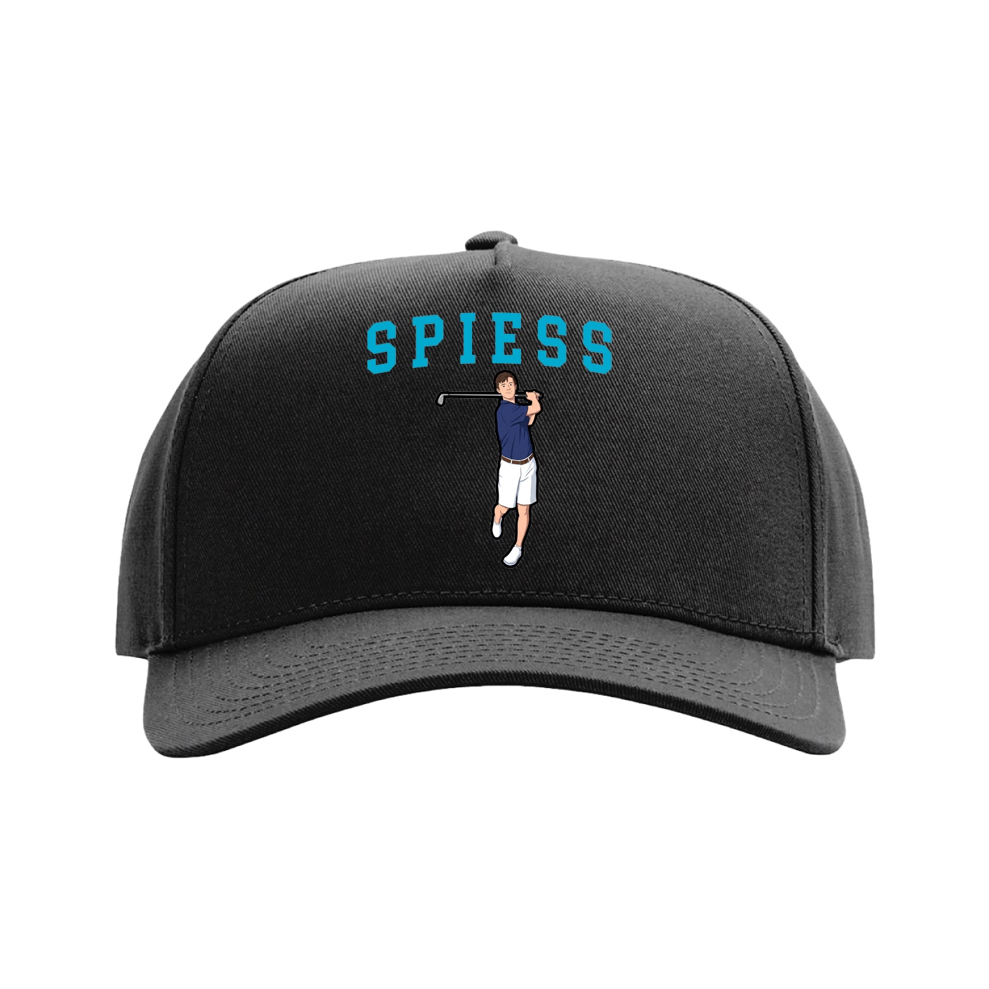 Full Fabric Five-Panel Champ Cap