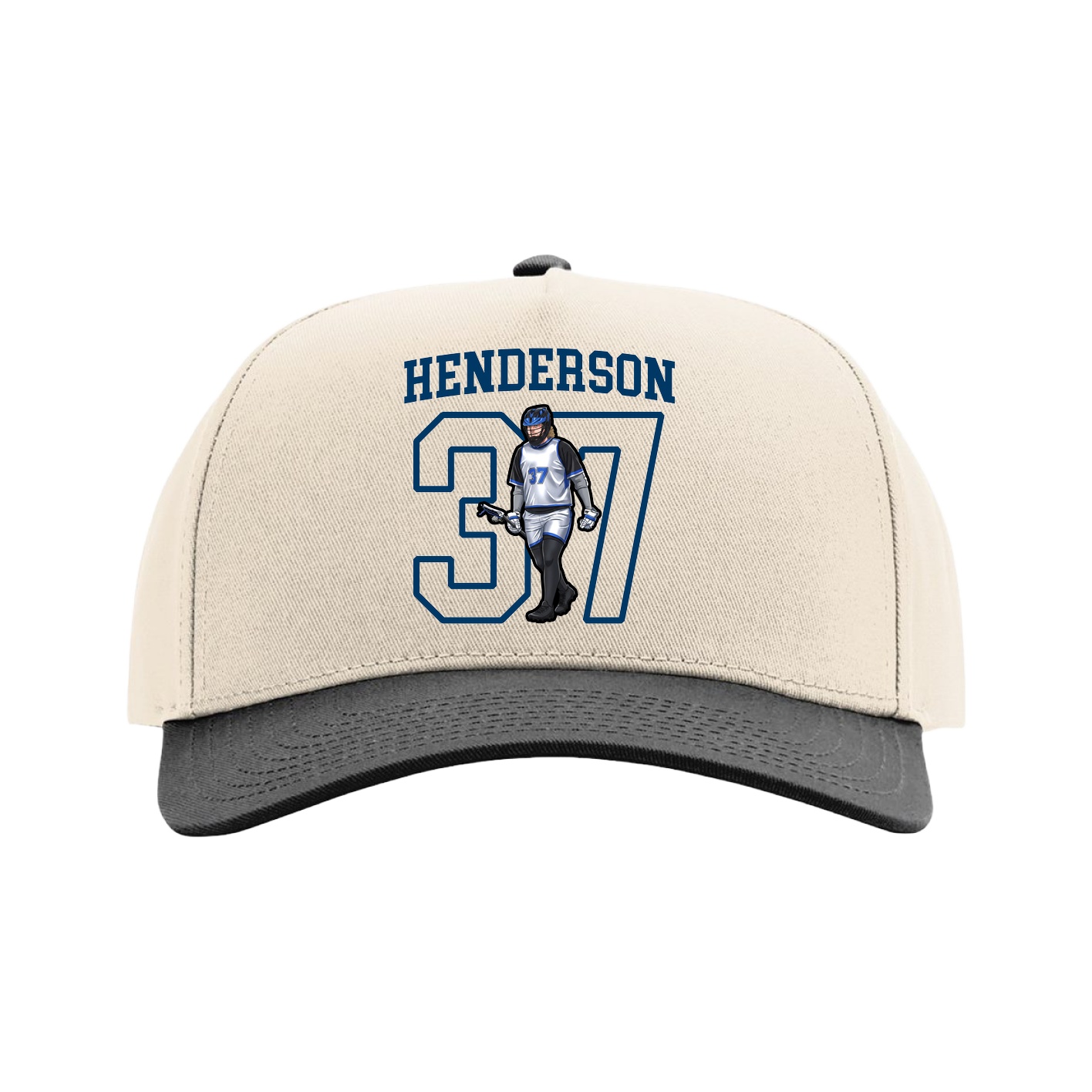 Full Fabric Five-Panel Champ Cap
