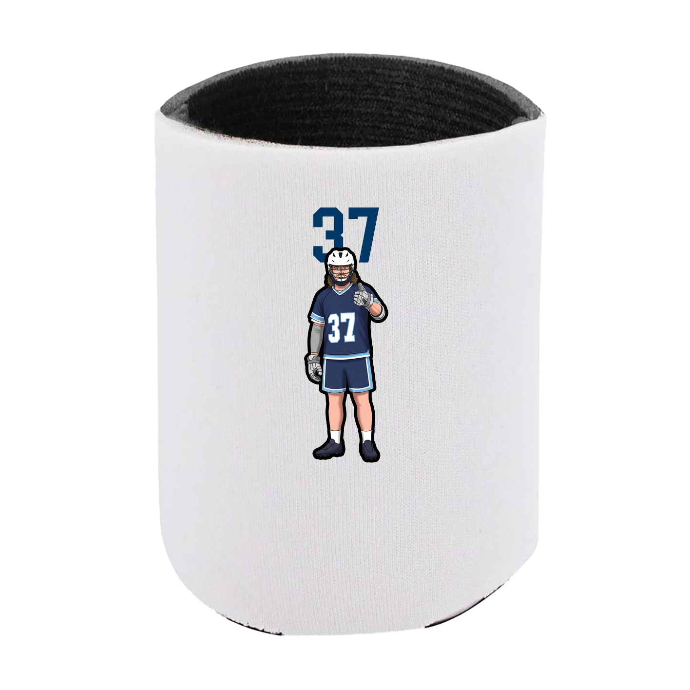 Can Holder — Number Top in White