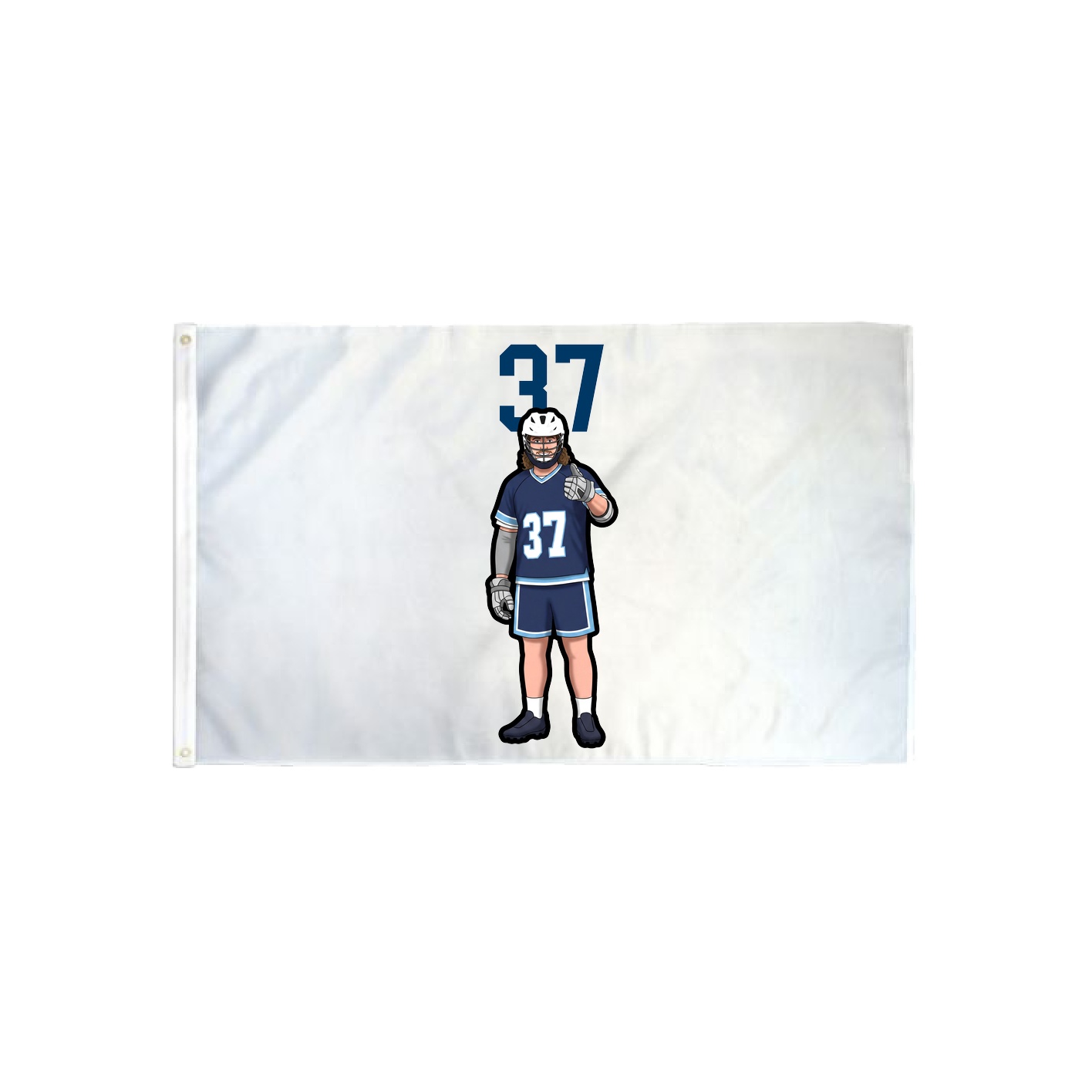 3x5 Flag — Number Top in Classic