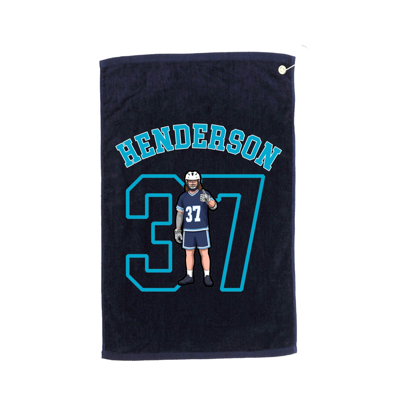 Golf Towel — Shirsey Arch in Navy