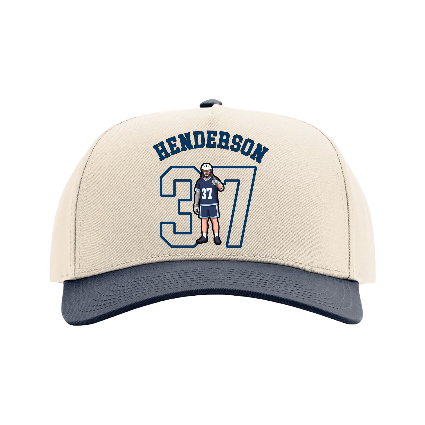 Full Fabric Five-Panel Champ Cap