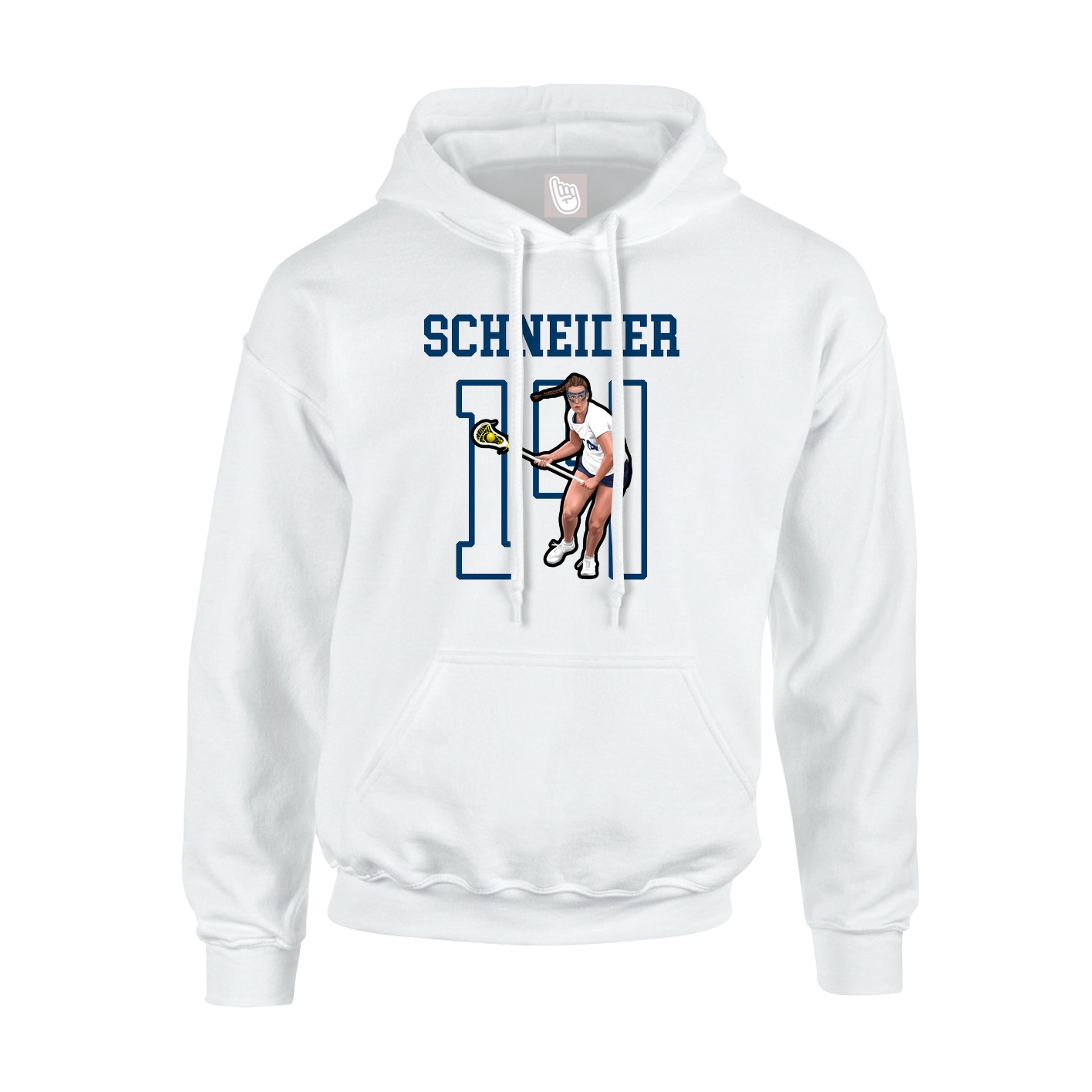 Youth Hoodie — Shirsey in White