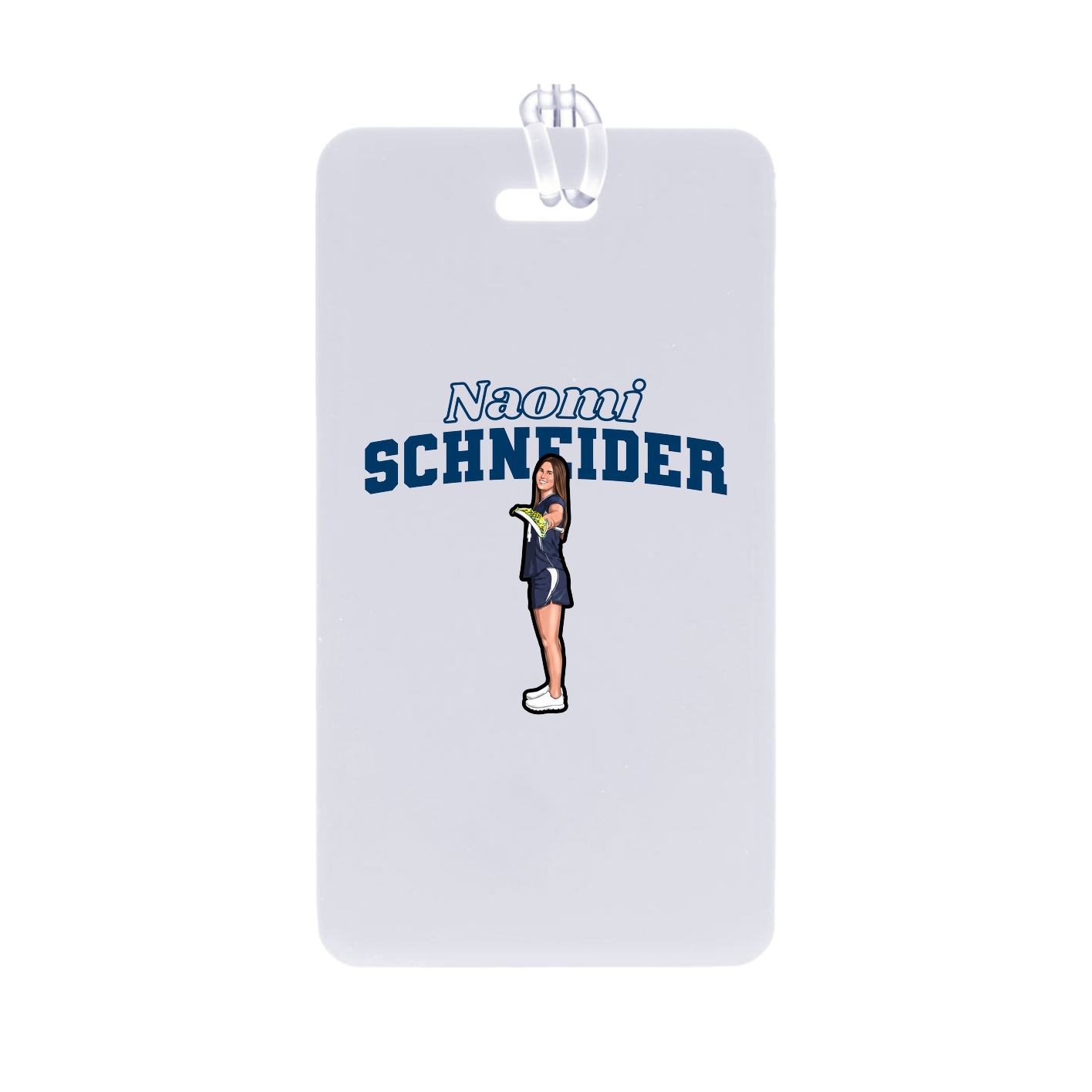 Bag Tag — Name Arch in Classic