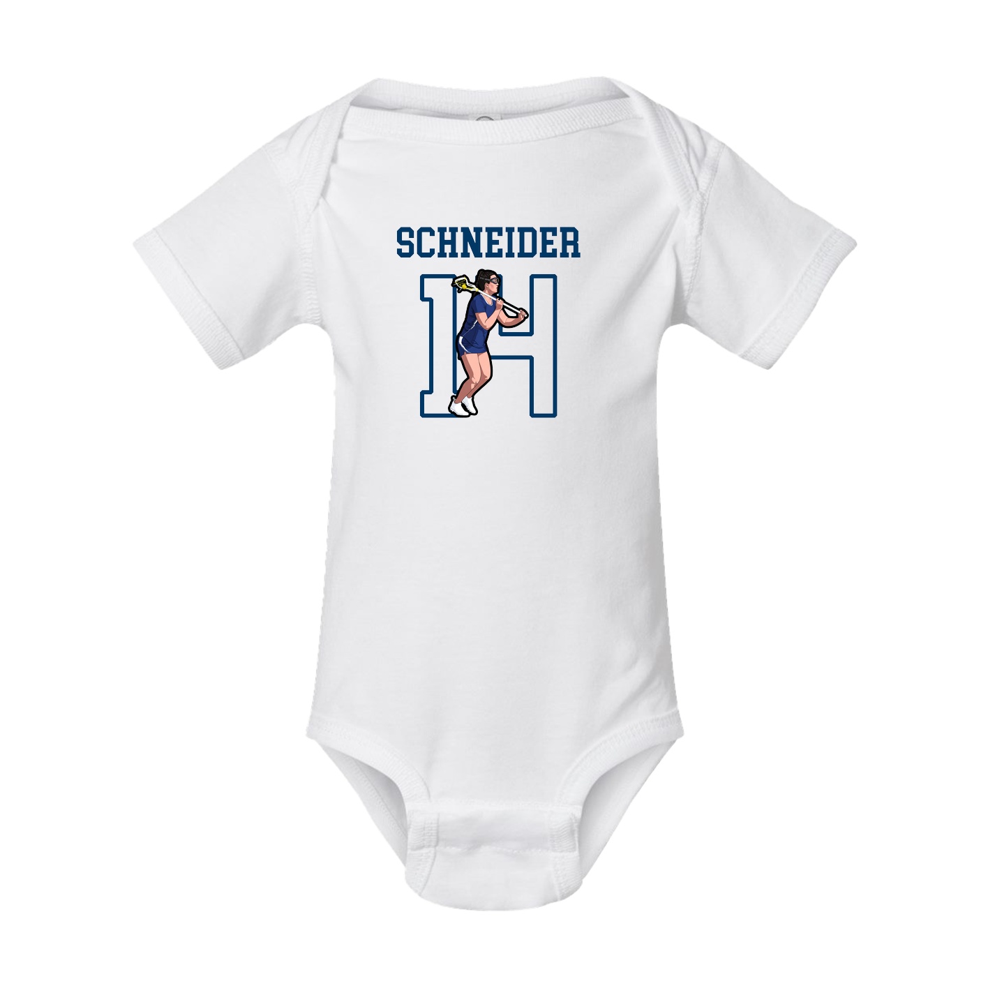 Baby Onesie — Shirsey in White