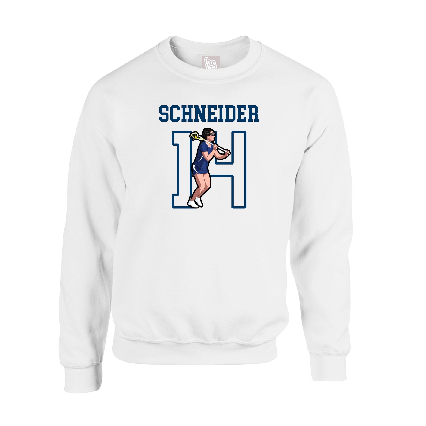 Fleece Crew — Shirsey in White