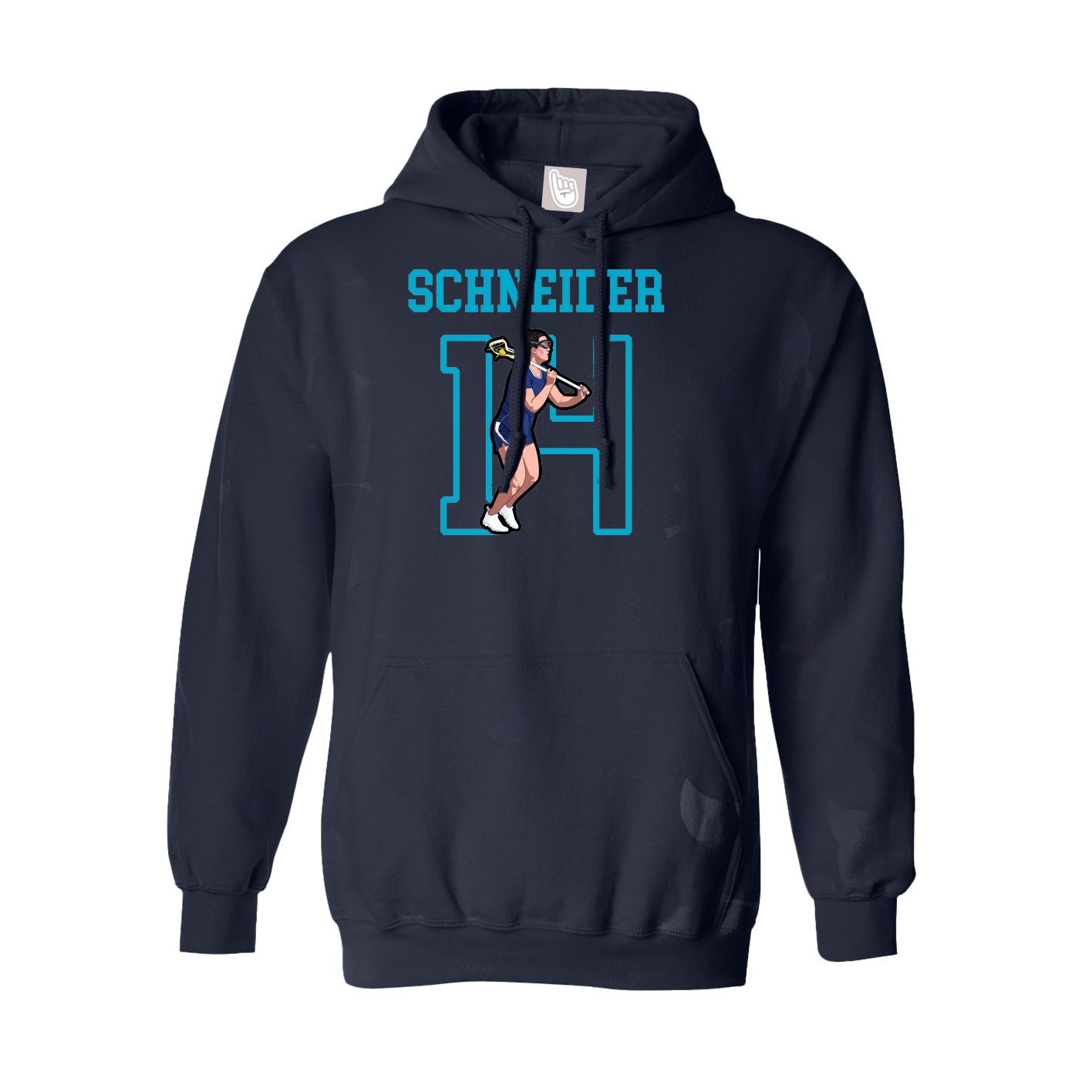 Youth Hoodie — Shirsey in Navy