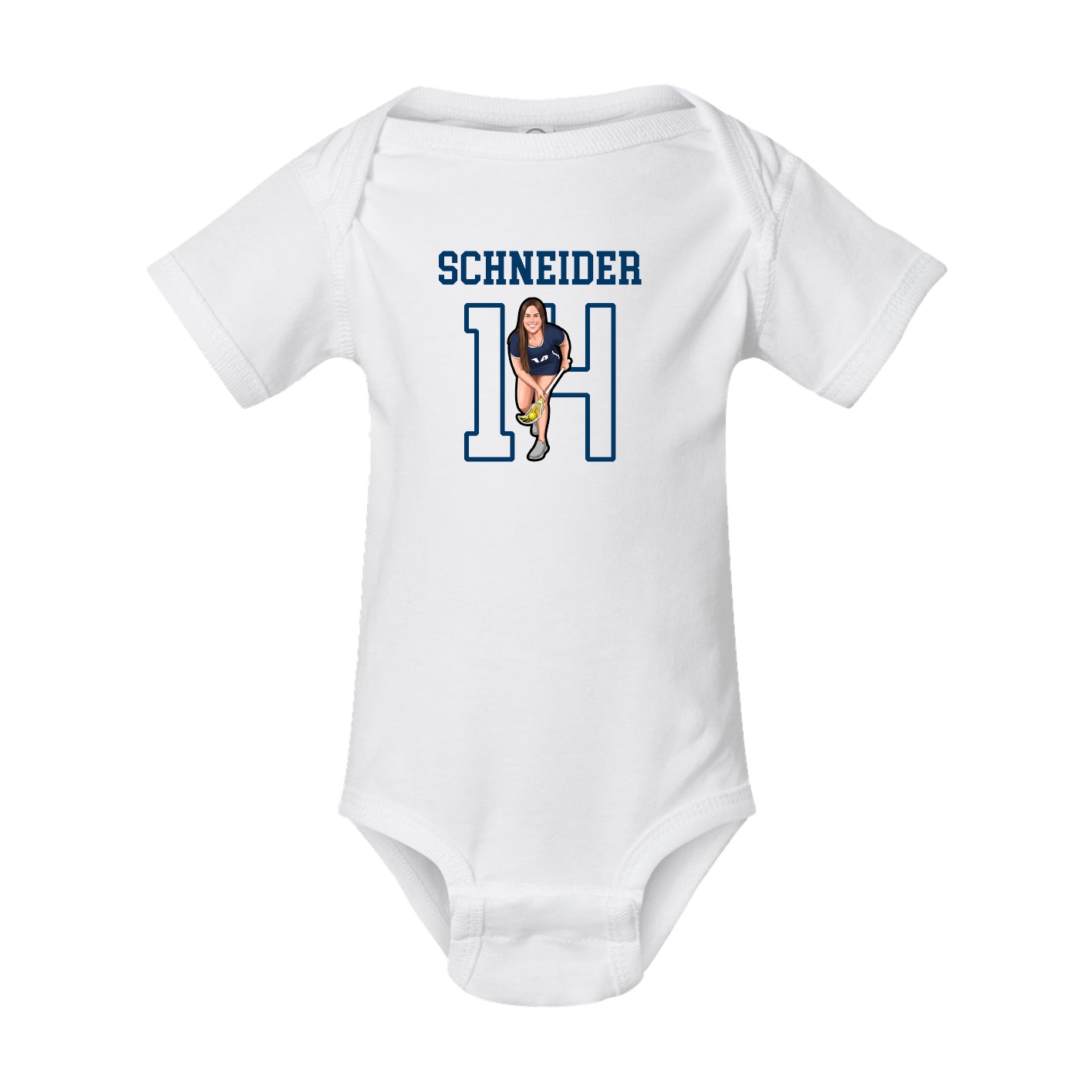 Baby Onesie — Shirsey in White