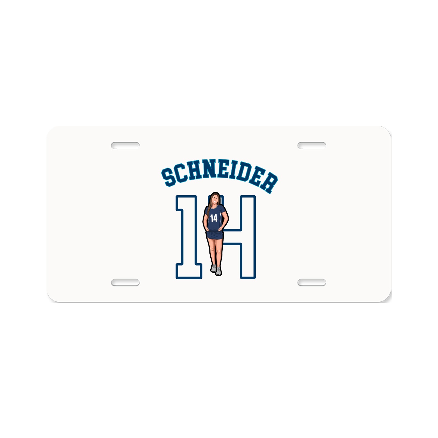 License Plate — Shirsey Arch in Classic