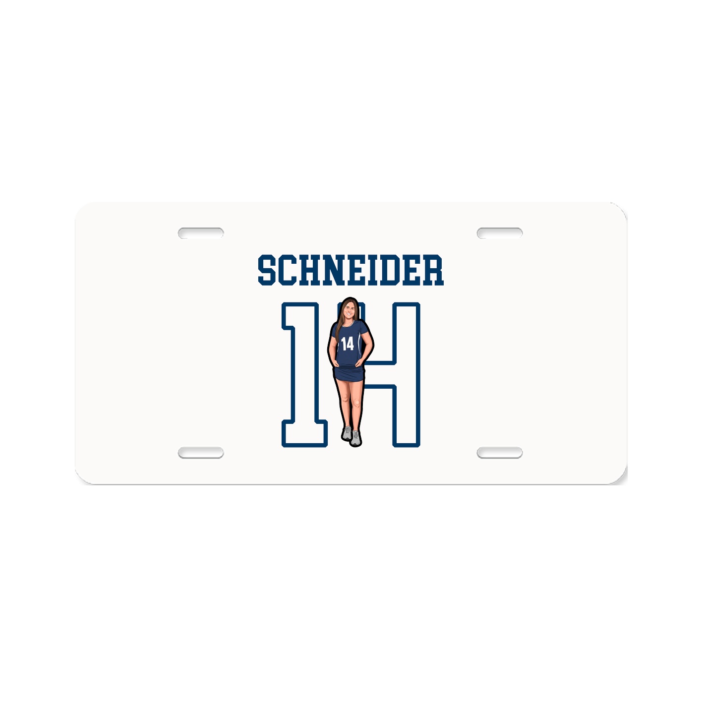 License Plate — Shirsey in Classic