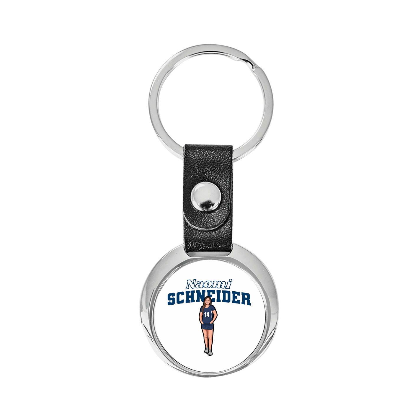 Key Chain — Name Arch in Classic